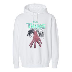 Thing Hand Wednesday Lover Trending Gift Idea Garment-Dyed Fleece Hoodie