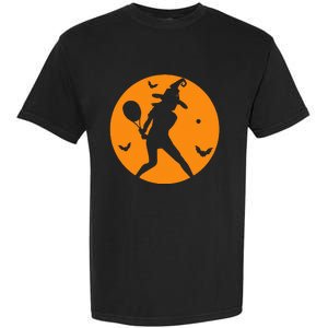 Tennis Halloween Witch Costume For Tennis Players Coaches Garment-Dyed Heavyweight T-Shirt