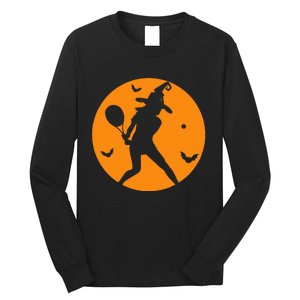 Tennis Halloween Witch Costume For Tennis Players Coaches Long Sleeve Shirt