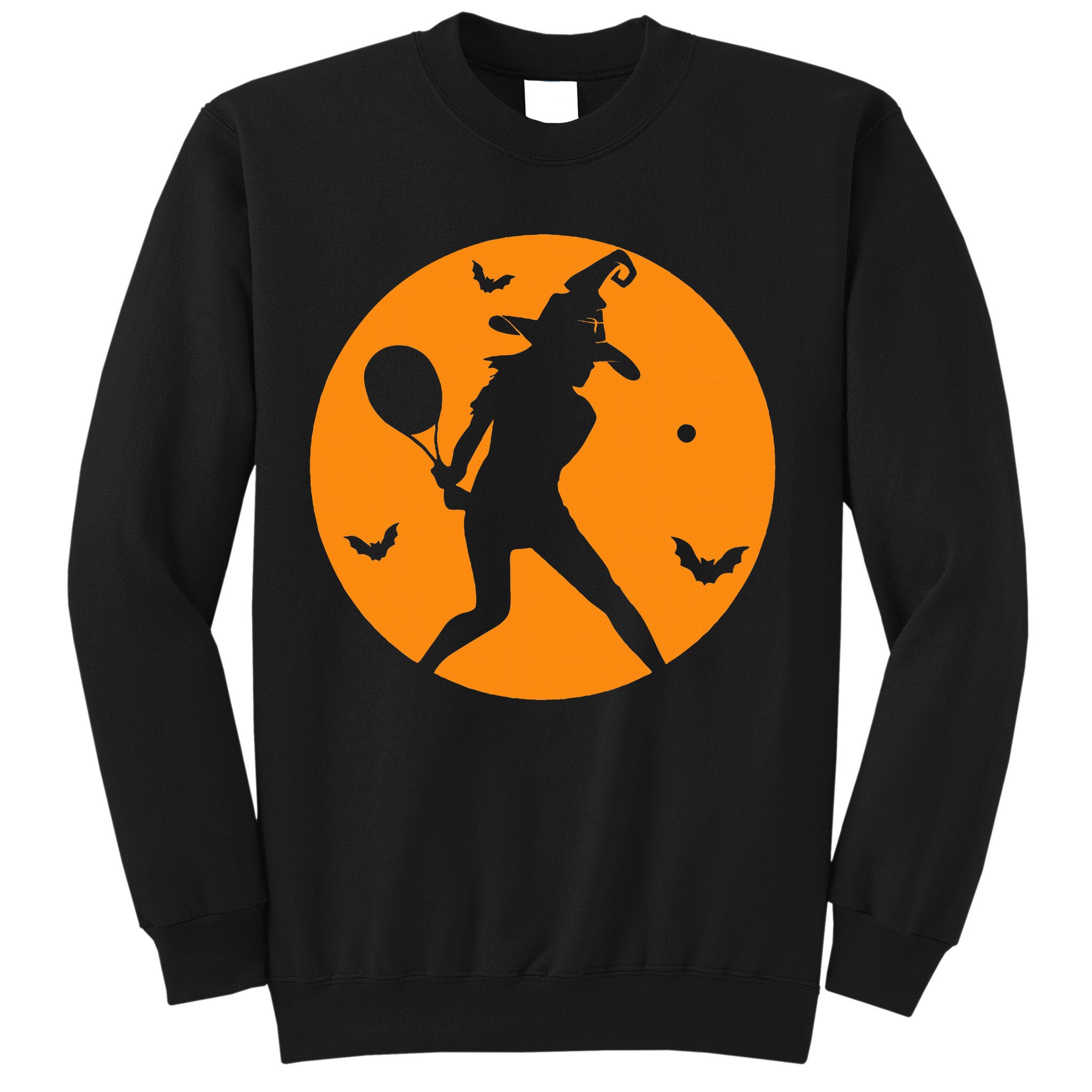 Tennis Halloween Witch Costume For Tennis Players Coaches Sweatshirt