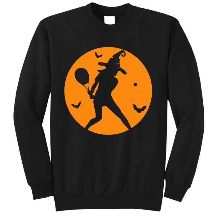 Tennis Halloween Witch Costume For Tennis Players Coaches Sweatshirt