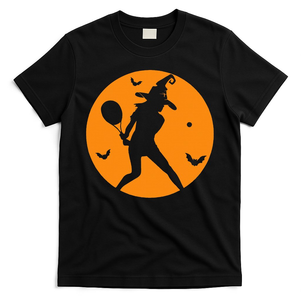 Tennis Halloween Witch Costume For Tennis Players Coaches T-Shirt