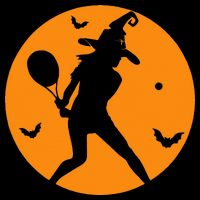 Tennis Halloween Witch Costume For Tennis Players Coaches T-Shirt