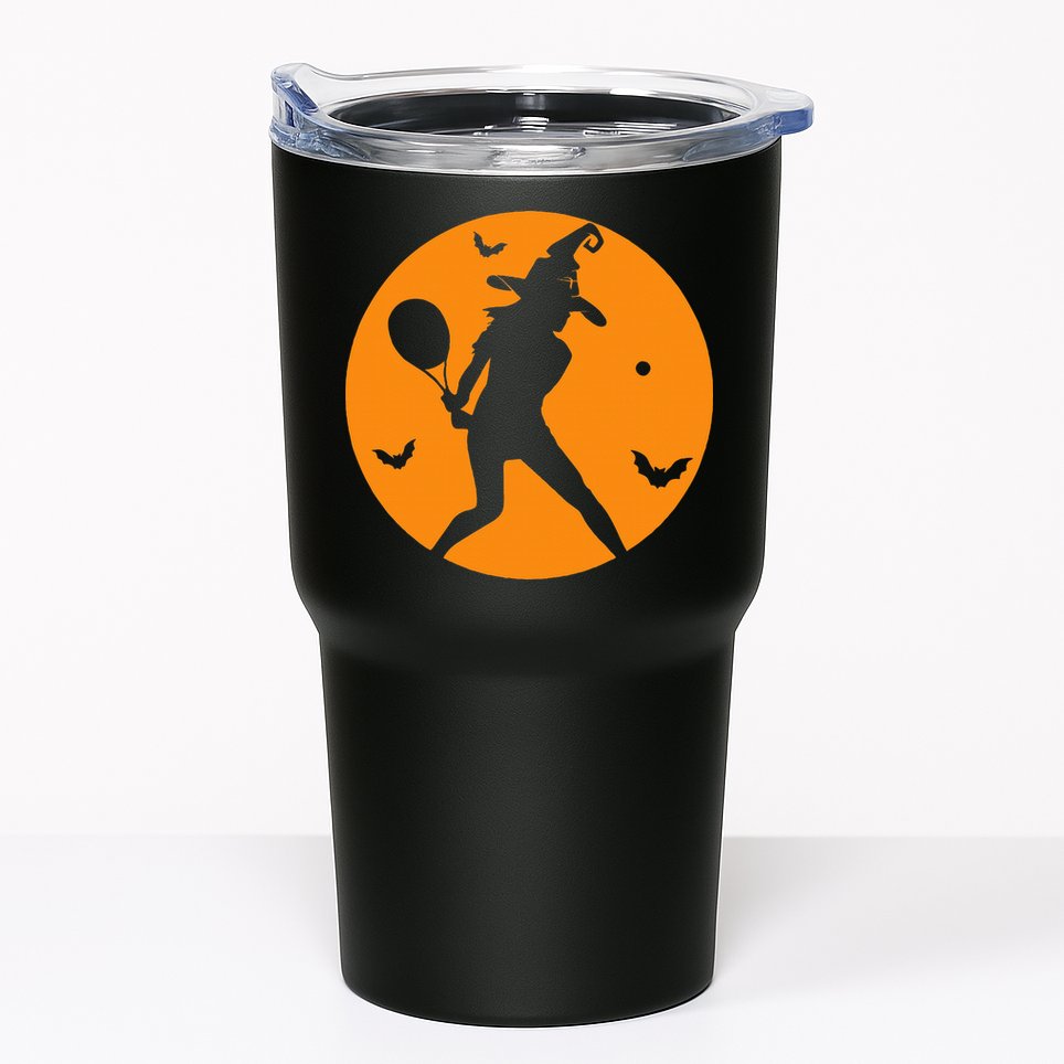 Tennis Halloween Witch Costume For Tennis Players Coaches Tumbler