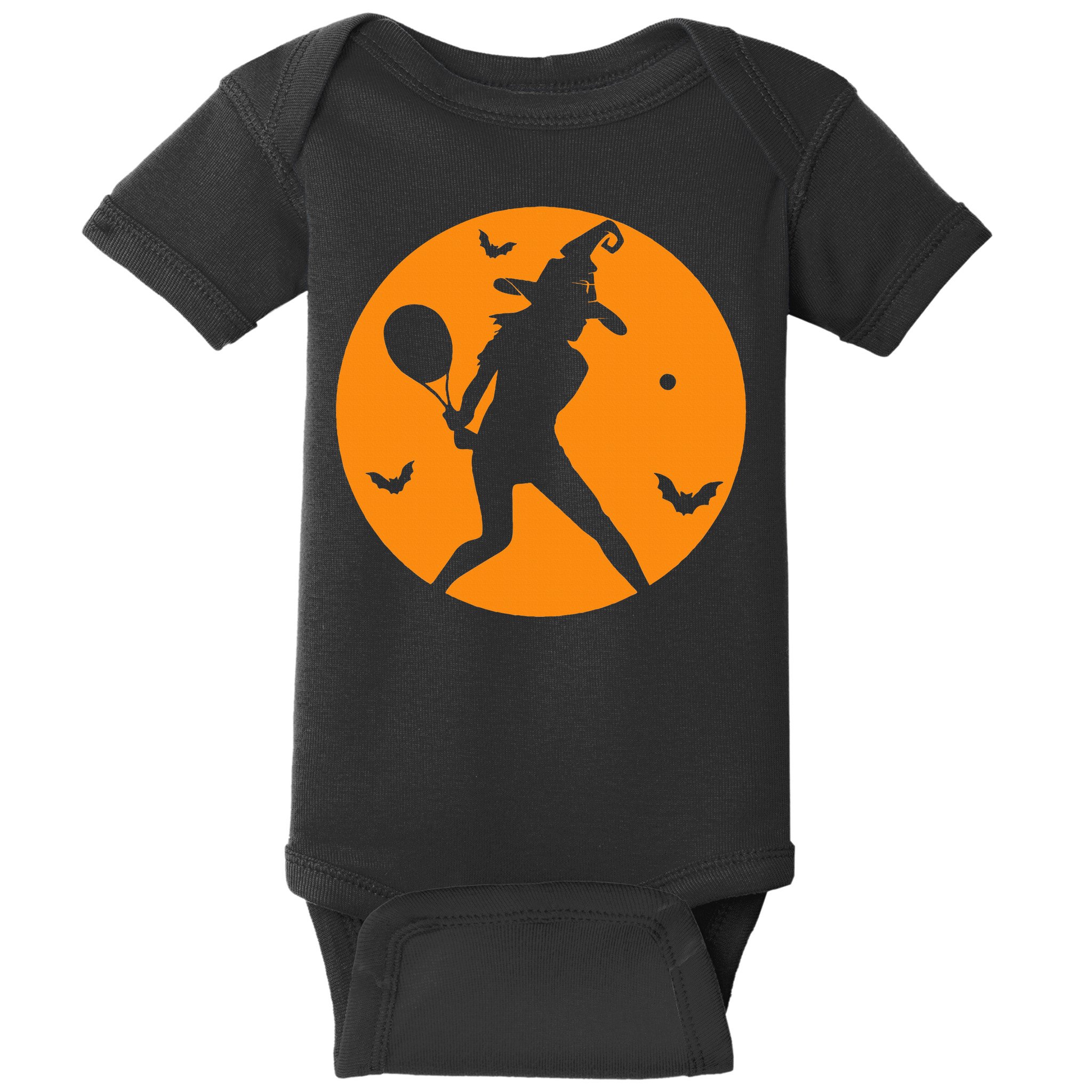 Tennis Halloween Witch Costume For Tennis Players Coaches Baby Bodysuit