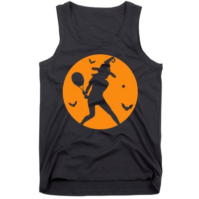 Tennis Halloween Witch Costume For Tennis Players Coaches Tank Top