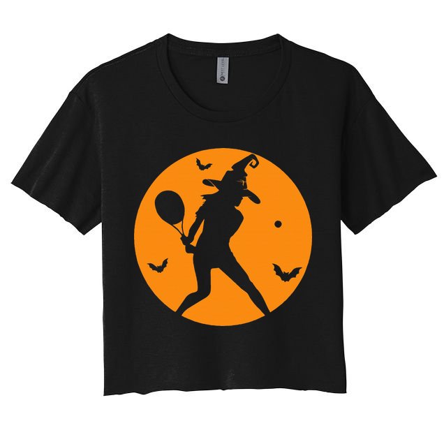 Tennis Halloween Witch Costume For Tennis Players Coaches Crop Top