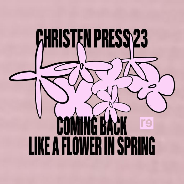 Tobin Heath Wearing Christen Press 23 Coming Back Like A Flower In Spring 25L Jumbo Tote
