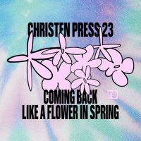 Tobin Heath Wearing Christen Press 23 Coming Back Like A Flower In Spring Legacy Tie Dye Trucker Hat