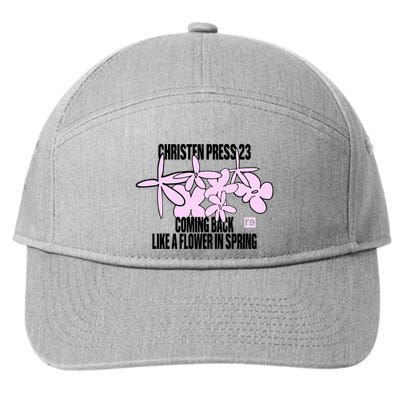 Tobin Heath Wearing Christen Press 23 Coming Back Like A Flower In Spring 7-Panel Snapback Hat
