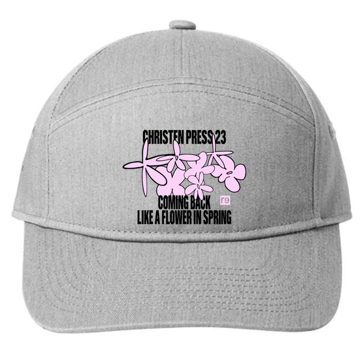 Tobin Heath Wearing Christen Press 23 Coming Back Like A Flower In Spring 7-Panel Snapback Hat