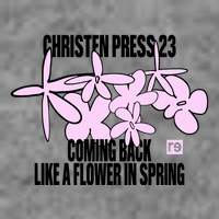 Tobin Heath Wearing Christen Press 23 Coming Back Like A Flower In Spring 7-Panel Snapback Hat