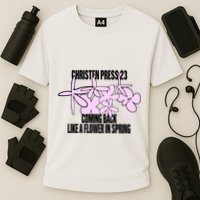 Tobin Heath Wearing Christen Press 23 Coming Back Like A Flower In Spring Performance Shirt