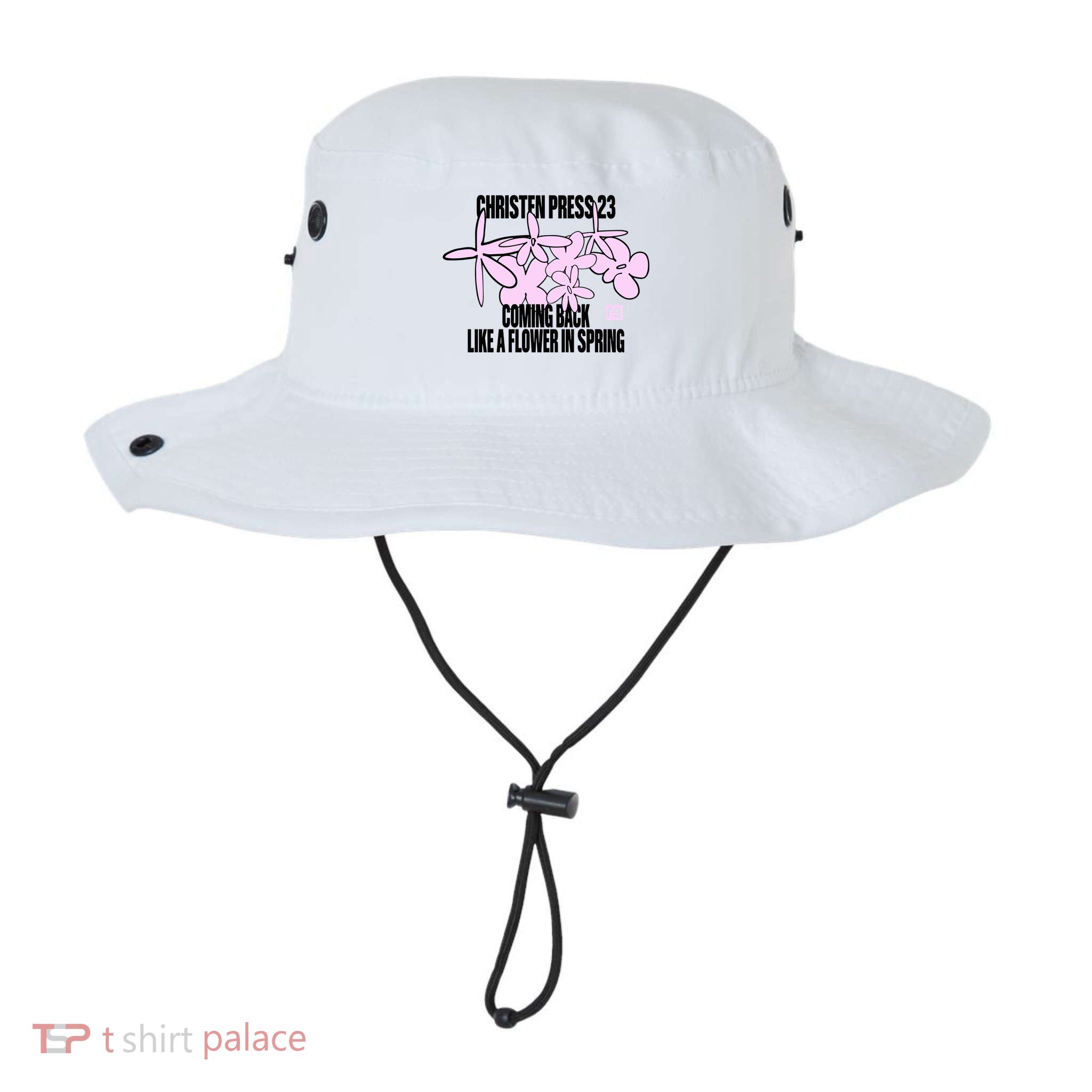Tobin Heath Wearing Christen Press 23 Coming Back Like A Flower In Spring Bucket Hat