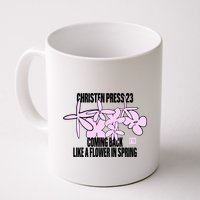 Tobin Heath Wearing Christen Press 23 Coming Back Like A Flower In Spring Mug