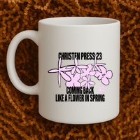 Tobin Heath Wearing Christen Press 23 Coming Back Like A Flower In Spring Mug