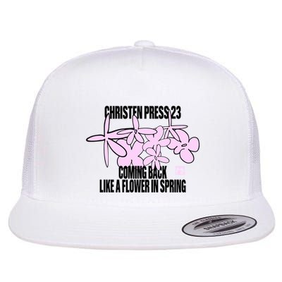 Tobin Heath Wearing Christen Press 23 Coming Back Like A Flower In Spring Flatbill Hat