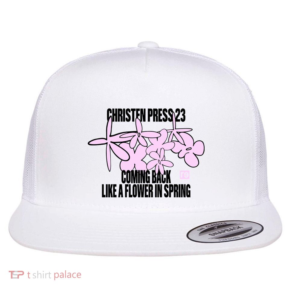 Tobin Heath Wearing Christen Press 23 Coming Back Like A Flower In Spring Flatbill Hat