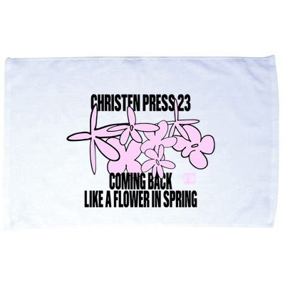 Tobin Heath Wearing Christen Press 23 Coming Back Like A Flower In Spring Microfiber Hand Towel