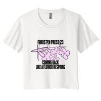 Tobin Heath Wearing Christen Press 23 Coming Back Like A Flower In Spring Crop Top