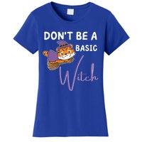 Tiger Halloween Witch Witches Dont Be A Basic Witch Gift Women's T-Shirt