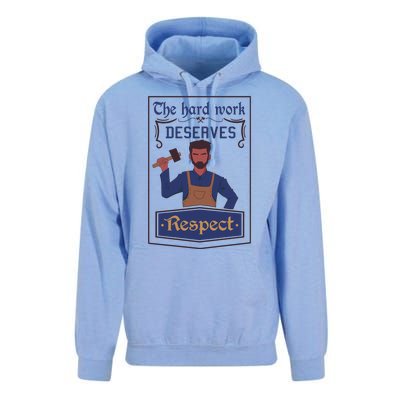 The Hard Work Deserves Respect Unisex Surf Hoodie