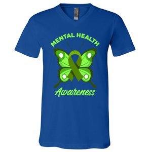 Tal Health Warrior Tal Health Awareness Gift V-Neck T-Shirt