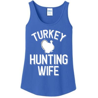 Turkey Hunting Wife Cool Turkey Hunting Family Gift Ladies Essential Tank