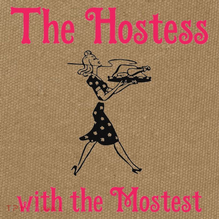 The Hostess With The Mostest Cotton Canvas Backpack