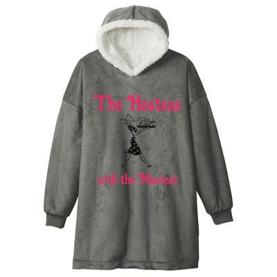 The Hostess With The Mostest Hooded Wearable Blanket