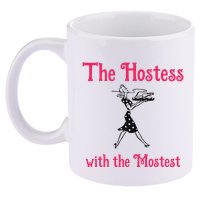 The Hostess With The Mostest 11oz C Handle Ceramic Mug
