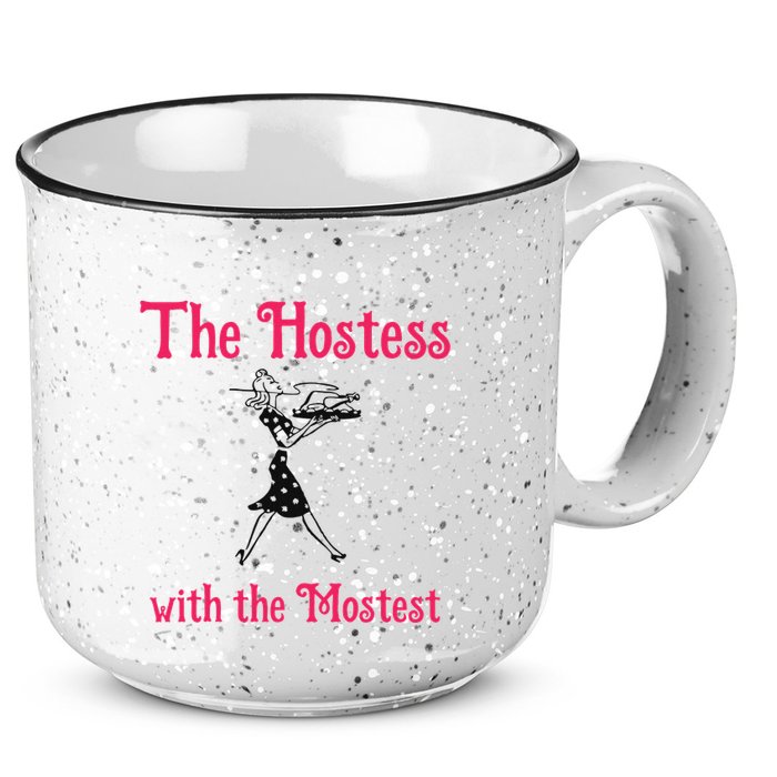 The Hostess With The Mostest 15oz Campfire Ceramic Mug