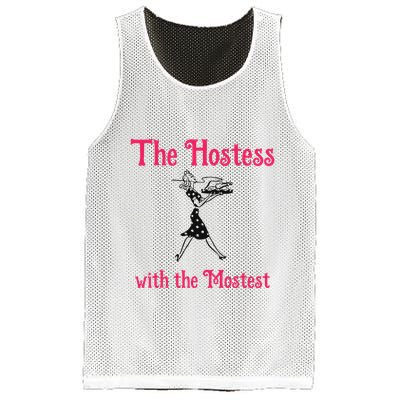 The Hostess With The Mostest Mesh Reversible Basketball Jersey Tank