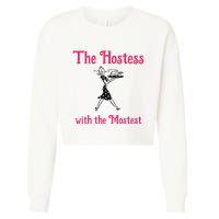 The Hostess With The Mostest Cropped Pullover Crew