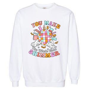 Teacher Halloween You Make The Whole Class Shimmer Garment-Dyed Sweatshirt