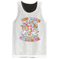 Teacher Halloween You Make The Whole Class Shimmer Mesh Reversible Basketball Jersey Tank