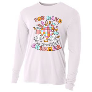 Teacher Halloween You Make The Whole Class Shimmer Cooling Performance Long Sleeve Crew