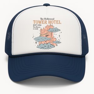 Tower Hotel Your Room Is Ready Est 1994 Tower Of Terror Family Matching Trucker Hat