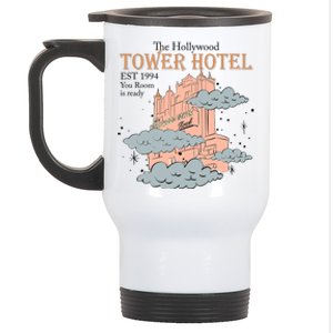 Tower Hotel Your Room Is Ready Est 1994 Tower Of Terror Family Matching Stainless Steel Travel Mug