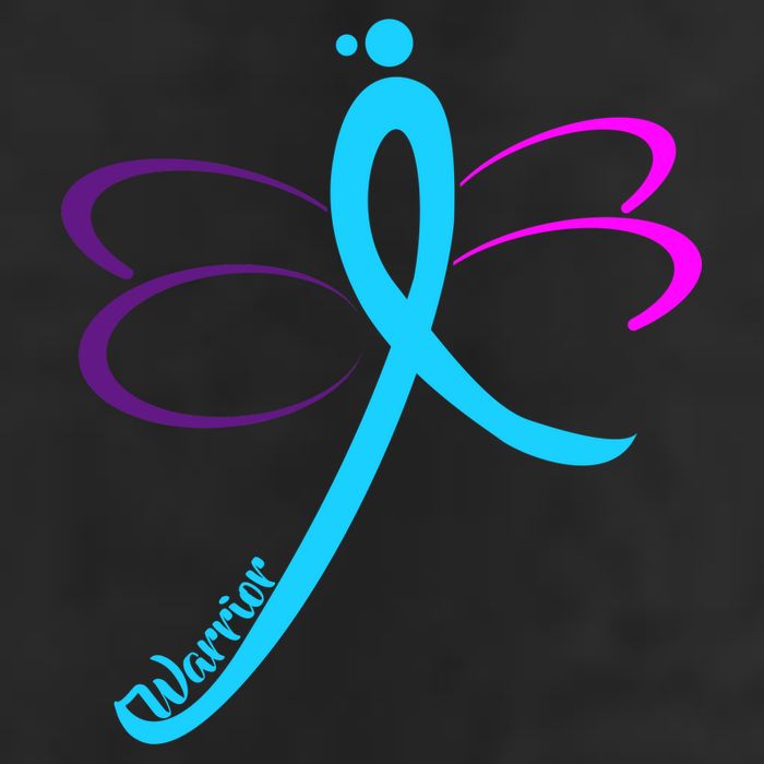 Thyroid Cancer Awareness Adult Drive Performance Visor