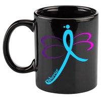 Thyroid Cancer Awareness 11oz C Handle Ceramic Mug