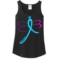 Thyroid Cancer Awareness Ladies Essential Tank