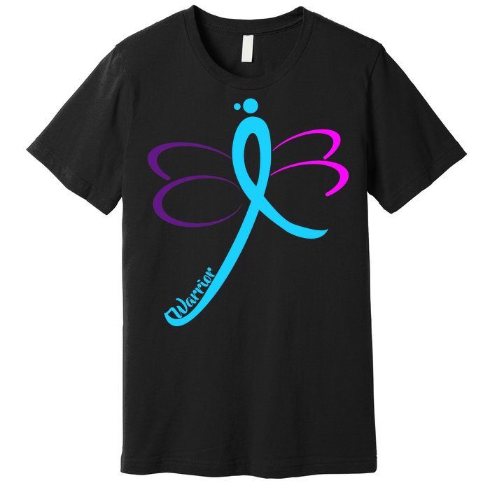 Thyroid Cancer Awareness Premium T-Shirt