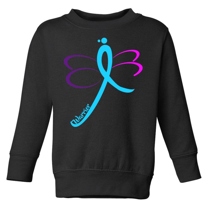 Thyroid Cancer Awareness Toddler Sweatshirt