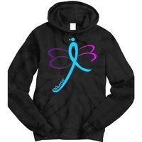 Thyroid Cancer Awareness Tie Dye Hoodie