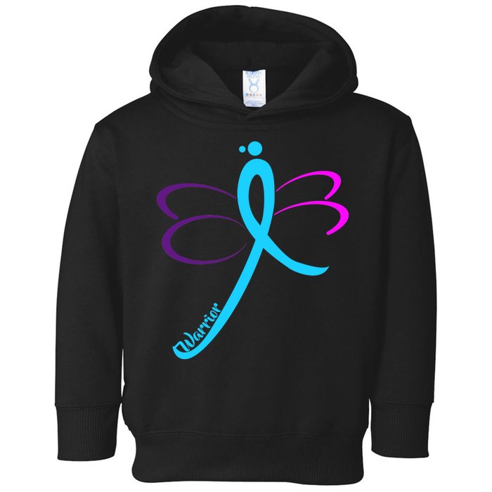 Thyroid Cancer Awareness Toddler Hoodie