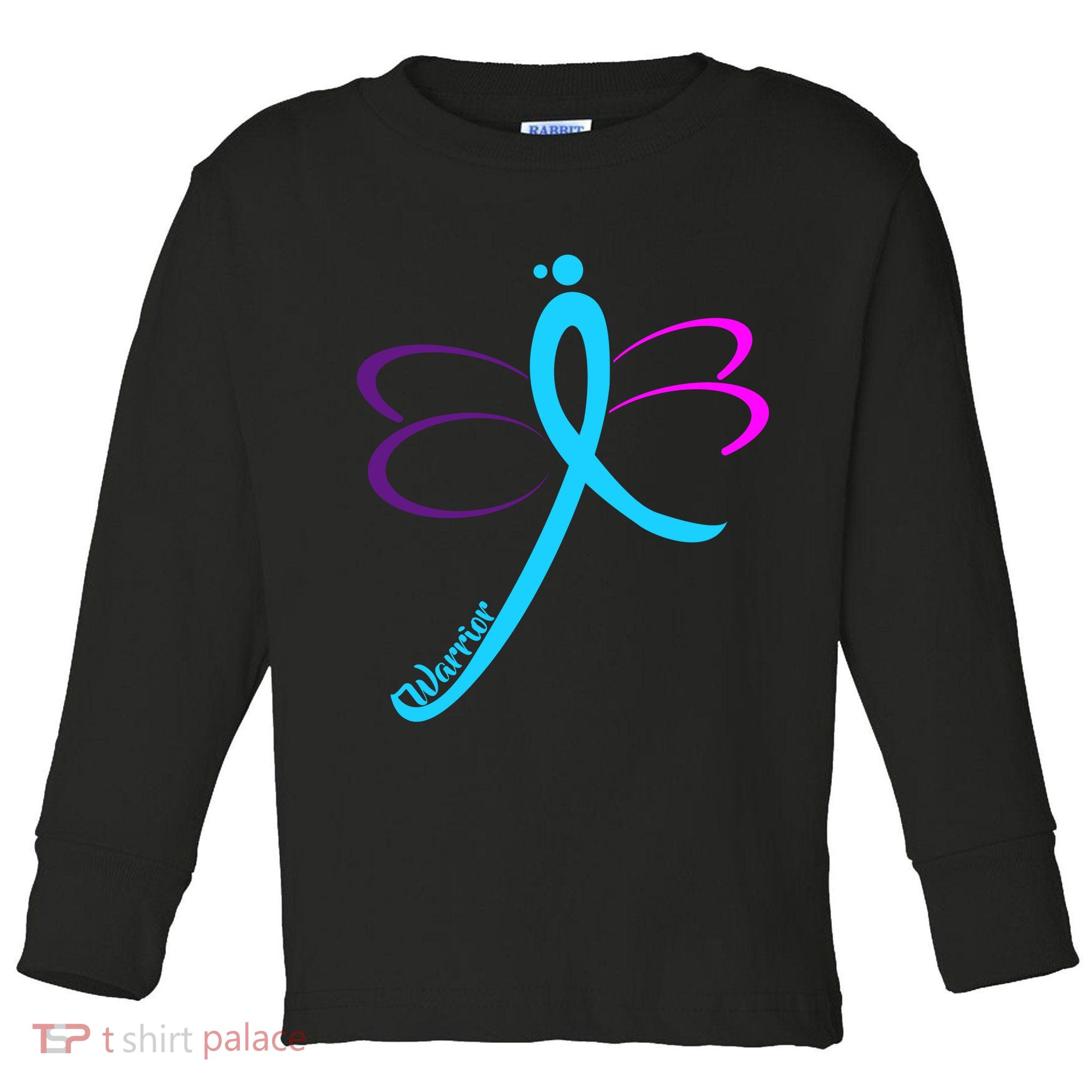 Thyroid Cancer Awareness Toddler Long Sleeve Shirt