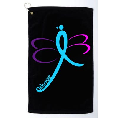 Thyroid Cancer Awareness Golf Towel