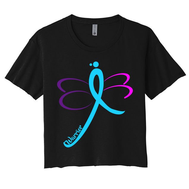 Thyroid Cancer Awareness Crop Top