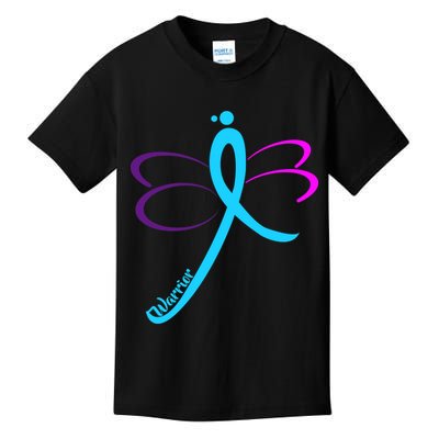 Thyroid Cancer Awareness Kids T-Shirt